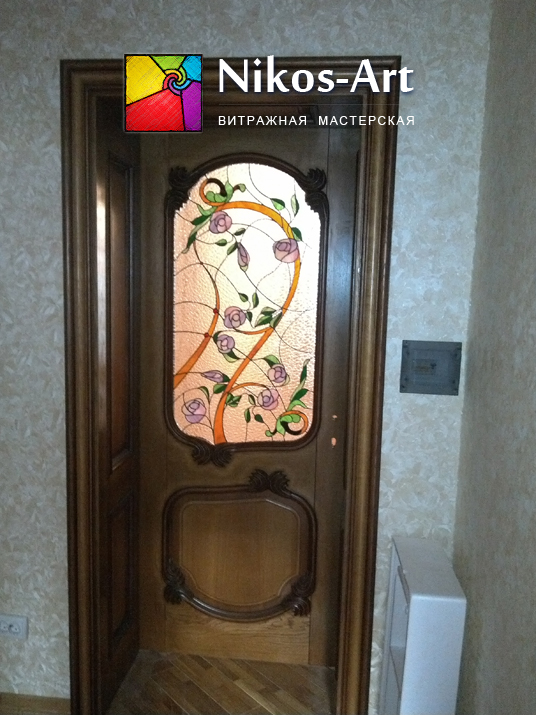 Витраж в двери